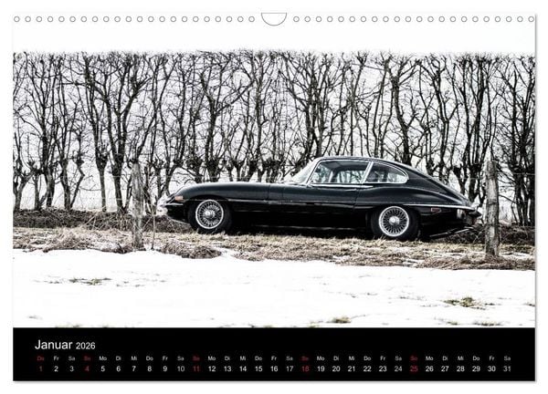 Produktbild: Jaguar E-Type 2026 (Wandkalender 2026 DIN A3 quer), CALVENDO Monatskalender