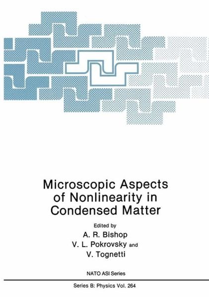Produktbild: Microscopic Aspects of Nonlinearity in Condensed Matter