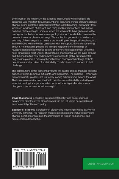 Produktbild: Transitions to Sustainability: Theoretical Debates for a Changing Planet