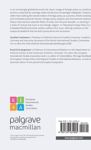 Produktbild: Theorizing Foreign Policy in a Globalized World