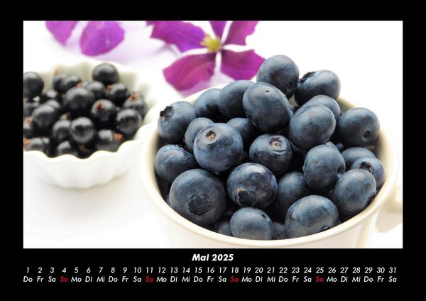 Produktbild: Obstkalender 2025 Fotokalender DIN A3