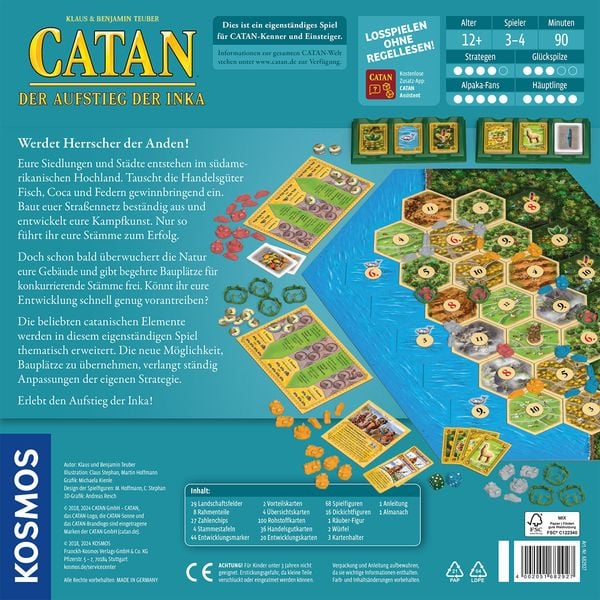 Produktbild: Catan Der Aufstieg der Inka