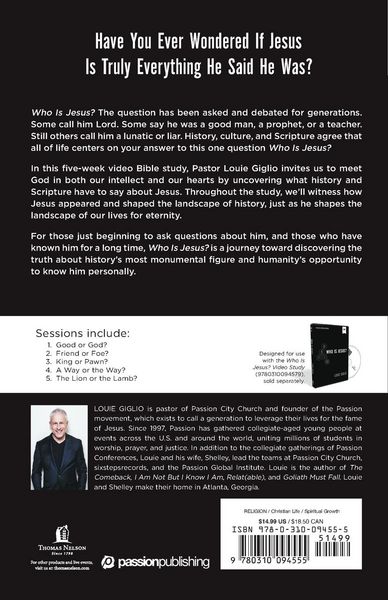 Produktbild: The Who Is Jesus? Bible Study Guide