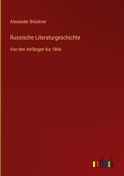 Produktbild: Russische Literaturgeschichte