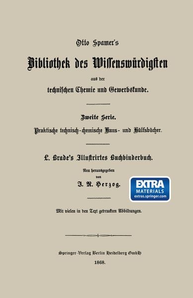 Produktbild: Illustrirtes Buchbinderbuch