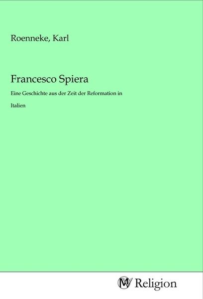 Produktbild: Francesco Spiera