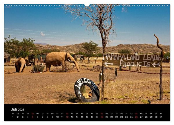 Produktbild: Namibia - Sch&ouml;ne Ansichten (Wandkalender 2026 DIN A2 quer), CALVENDO Monatskalender
