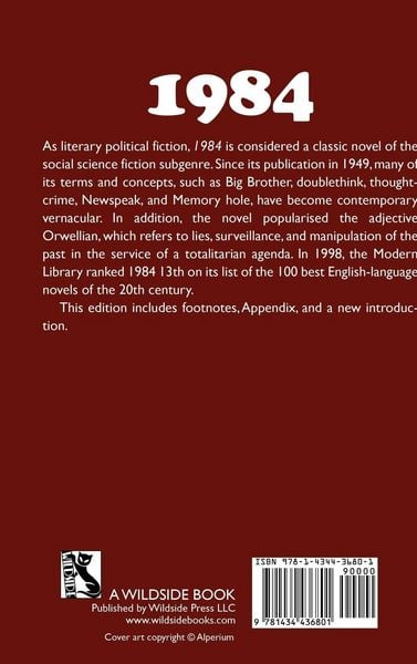 Produktbild: 1984 (English Edition)