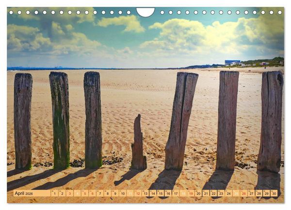 Produktbild: Zeeland - Urlaubstr&auml;ume am Strand von Breskens (Wandkalender 2026 DIN A4 quer), CALVENDO Monatskalender