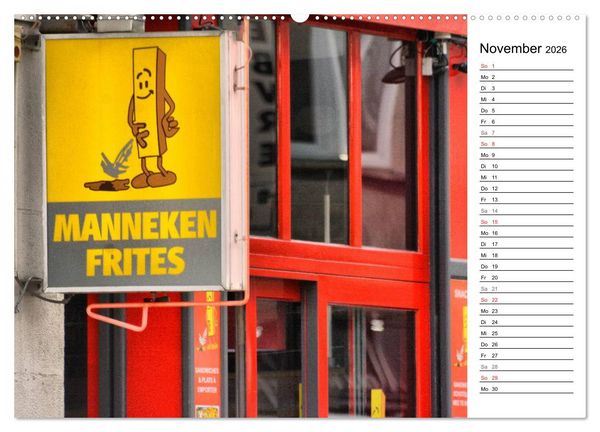 Produktbild: 300mm - Br&uuml;ssel (hochwertiger Premium Wandkalender 2026 DIN A2 quer), Kunstdruck in Hochglanz