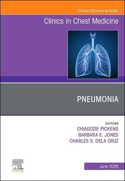 Produktbild: Pneumonia, An Issue of Clinics in Chest Medicine