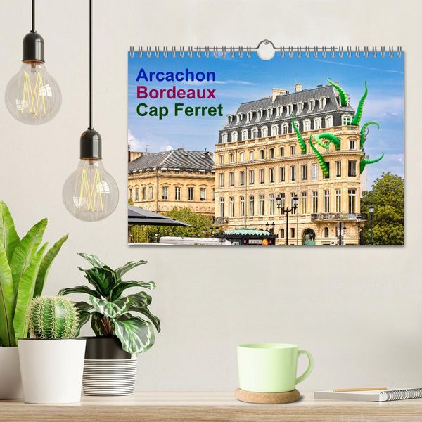 Produktbild: Arcachon Bordeaux Cap Ferret (Wandkalender 2026 DIN A4 quer), CALVENDO Monatskalender