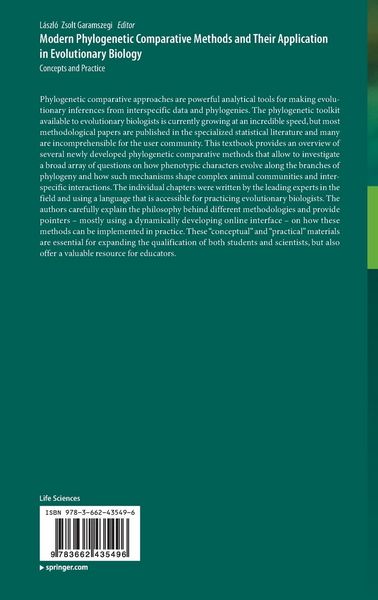 Produktbild: Modern Phylogenetic Comparative Methods and Their Application in Evolutionary Biology