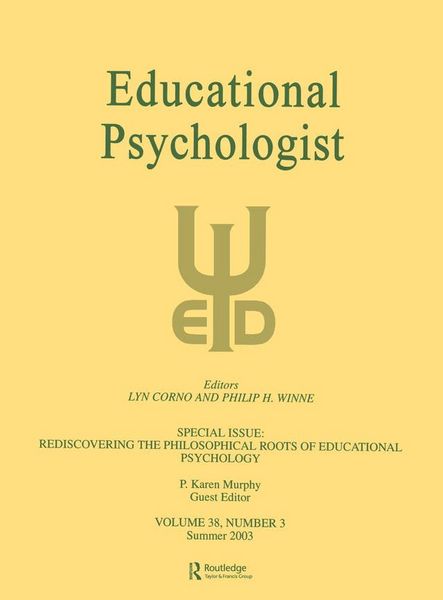 Produktbild: Rediscovering the Philosophical Roots of Educational Psychology