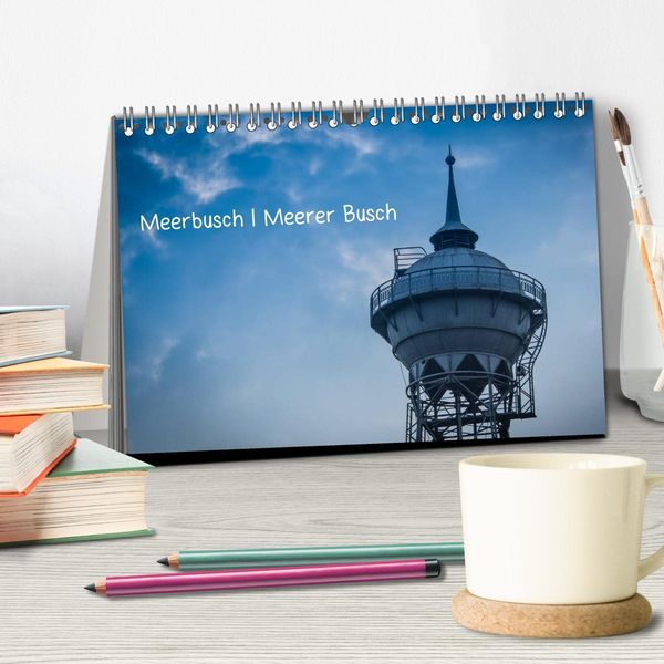 Produktbild: Meerbusch. Meerer Busch (Tischkalender 2026 DIN A5 quer), CALVENDO Monatskalender