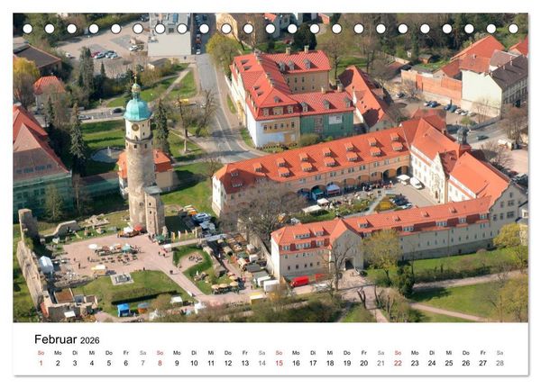 Produktbild: Th&uuml;ringen - mit Abstand betrachtet 2026 (Tischkalender 2026 DIN A5 quer), CALVENDO Monatskalender