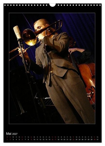Produktbild: Jazzladys in der alten Schmiede (Wandkalender 2027 DIN A3 hoch), CALVENDO Monatskalender