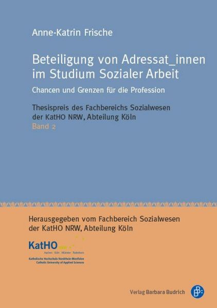 Produktbild: Beteiligung von Adressat_innen im Studium Sozialer Arbeit