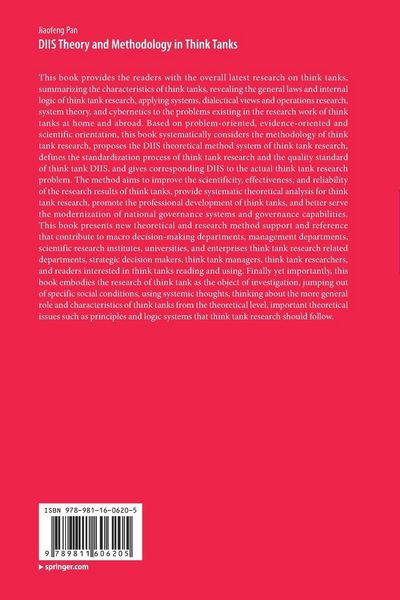 Produktbild: DIIS Theory and Methodology in Think Tanks