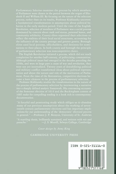 Produktbild: Parliamentary Selection