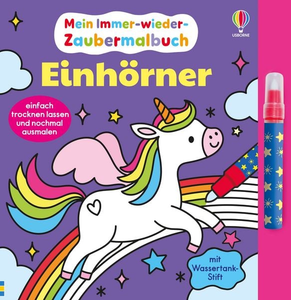 Produktbild: Mein Immer-wieder-Zaubermalbuch: Einh&ouml;rner