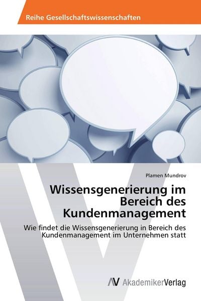Produktbild: Wissensgenerierung im Bereich des Kundenmanagement