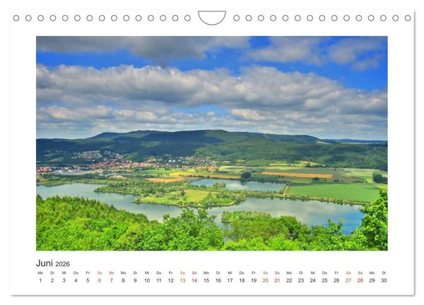 Produktbild: Nordhessen ist fotogen - Werra-Mei&szlig;ner - Edition (Wandkalender 2026 DIN A4 quer), CALVENDO Monatskalender