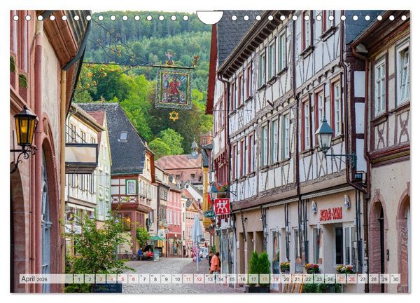 Produktbild: Miltenberg Impressionen (Wandkalender 2026 DIN A4 quer), CALVENDO Monatskalender
