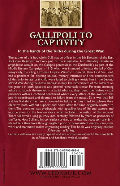 Produktbild: Gallipoli to Captivity