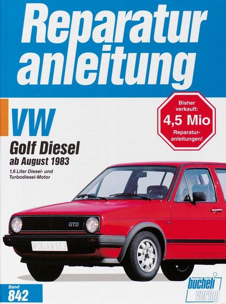 Produktbild: VW Golf II Diesel / Turbodiesel, GTD / Carat TD