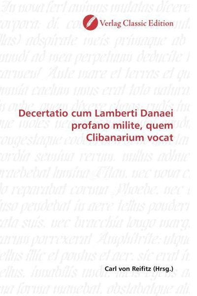 Produktbild: Decertatio cum Lamberti Danaei profano milite, quem Clibanarium vocat