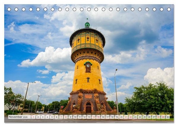 Produktbild: Halle a. d. Saale Impressionen (Tischkalender 2026 DIN A5 quer), CALVENDO Monatskalender