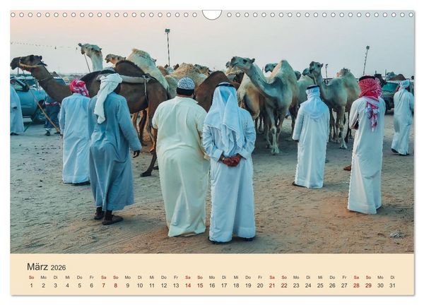 Produktbild: Kuwait - Moderne trifft Tradition (Wandkalender 2026 DIN A3 quer), CALVENDO Monatskalender