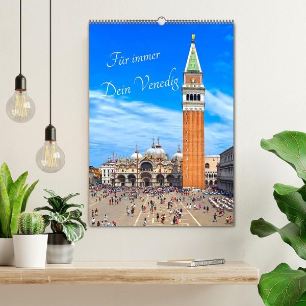 Produktbild: F&uuml;r immer Dein Venedig (Wandkalender 2026 DIN A2 hoch), CALVENDO Monatskalender