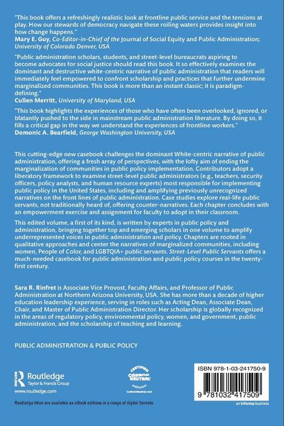 Produktbild: Street-Level Public Servants
