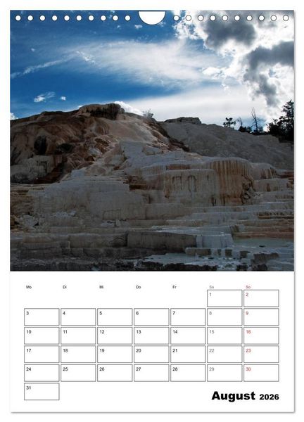 Produktbild: Yellowstone und Grand Tetons Nationalparks (Wandkalender 2026 DIN A4 hoch), CALVENDO Monatskalender