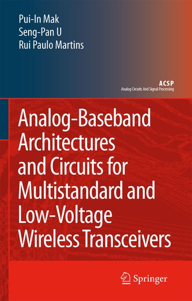 Produktbild: Analog-Baseband Architectures and Circuits for Multistandard and Low-Voltage Wireless Transceivers