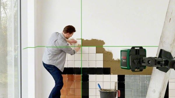 Produktbild: Bosch Home and Garden Quigo Green Set Kreuzlinienlaser