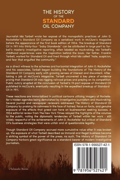 Produktbild: The History of the Standard Oil Company