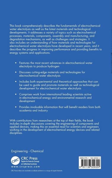 Produktbild: Electrochemical Water Electrolysis