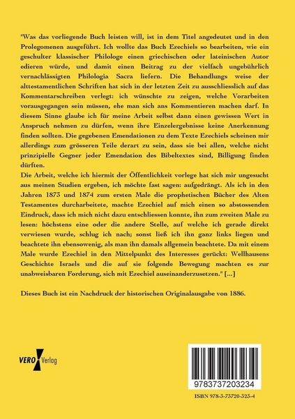 Produktbild: Das Buch des Propheten Ezechiel