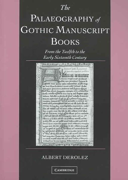 Produktbild: The Palaeography of Gothic Manuscript Books