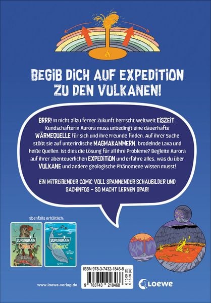 Produktbild: Superbrain-Comics - Abenteuer Vulkane