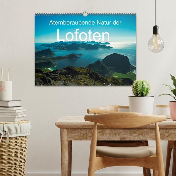 Produktbild: Atemberaubende Natur der Lofoten (Wandkalender 2026 DIN A3 quer), CALVENDO Monatskalender