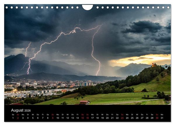 Produktbild: Innsbruck - Capital of the Alps (Wandkalender 2026 DIN A4 quer), CALVENDO Monatskalender