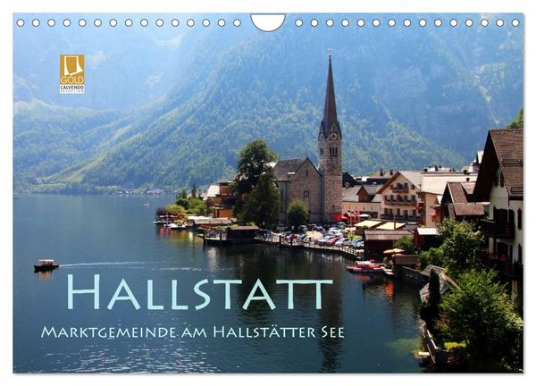 Produktbild: Hallstatt, Marktgemeinde am Hallst&auml;tter See (Wandkalender 2026 DIN A4 quer), CALVENDO Monatskalender