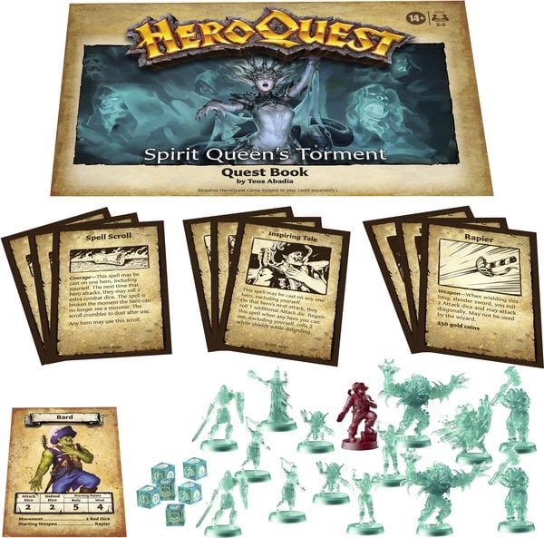 Produktbild: Heroquest: Spirit Queens Torment Quest Pack
