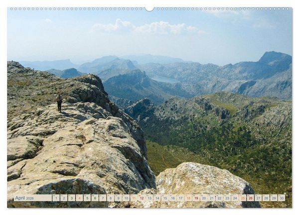 Produktbild: Tramuntana Trekking - Wandern auf Mallorca (Wandkalender 2026 DIN A2 quer), CALVENDO Monatskalender