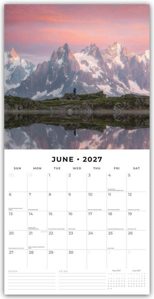 Produktbild: Great Mountains &ndash; Die h&ouml;chsten Berge 2027 &ndash; 16-Monatskalender