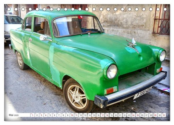 Produktbild: Olympia Rekord - Ein Klassiker von Opel (Tischkalender 2025 DIN A5 quer), CALVENDO Monatskalender